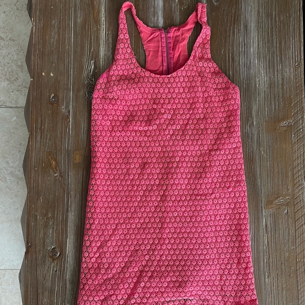 Crochet Mini Dress